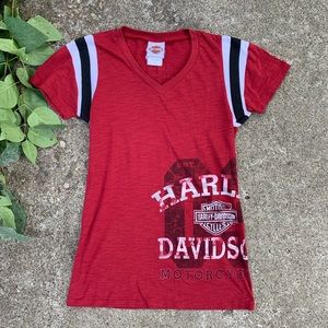 Harley Davidson Burn Out Tee